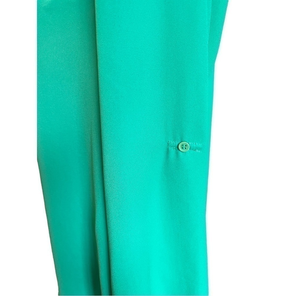 COLLECTIVE Concepts Long Sleeves V-Neck Green M - Picture 6 of 8